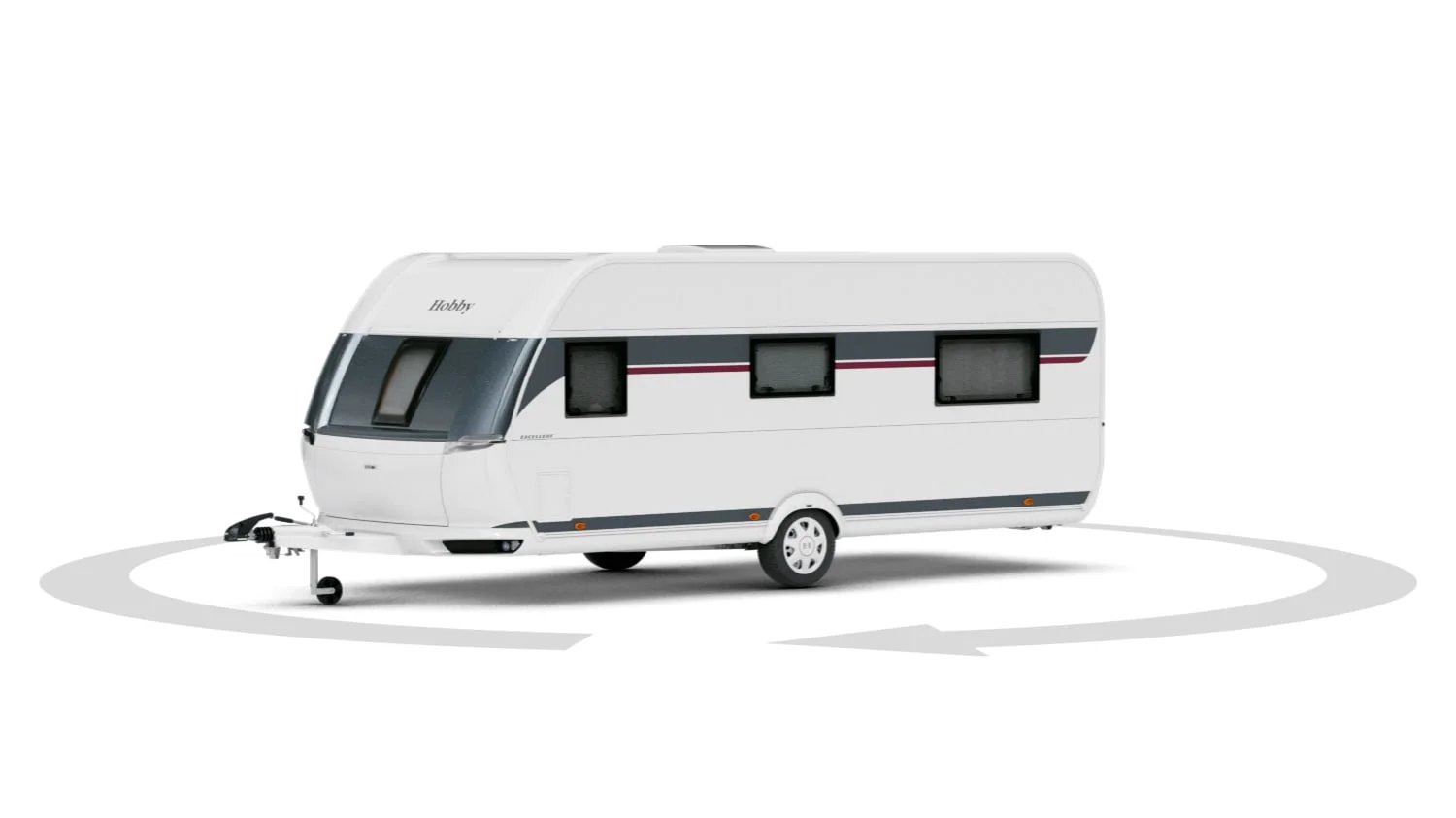 PKW-Anhänger bis 3,5 t HOBBY 520KMB EXCELLENT-12P333