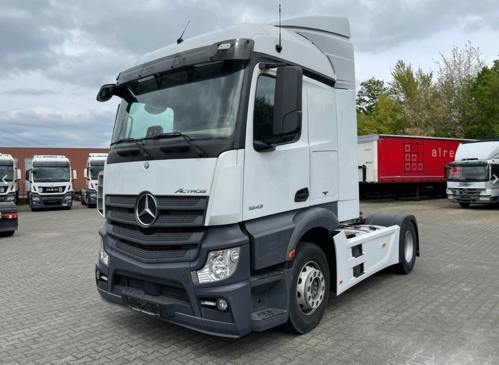 Truck Mercedes Benz 1843 LS-95403/360