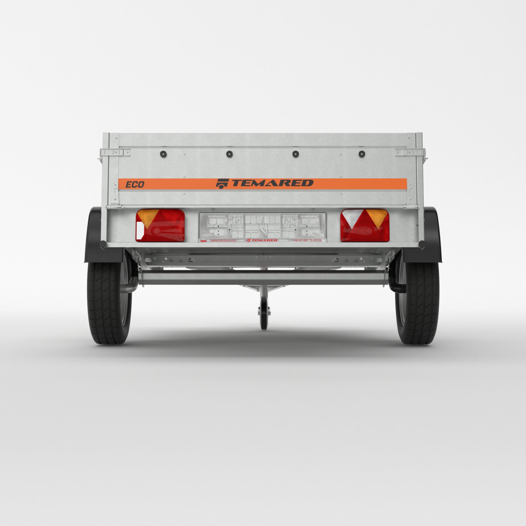 Light trailers up to 750 kg Temared Eco 2012