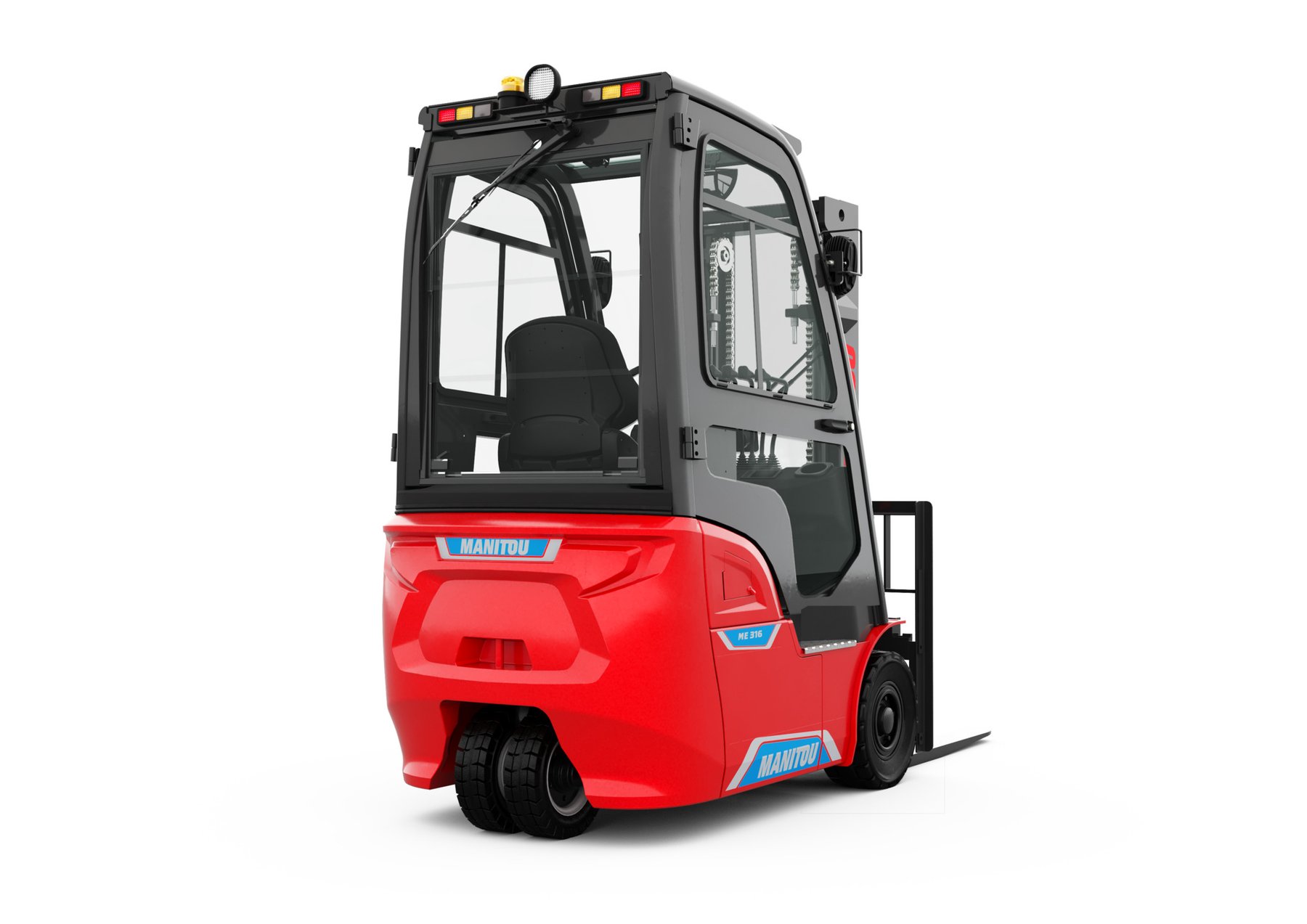 Elektrostapler Manitou ME316 triplex 1624 heures