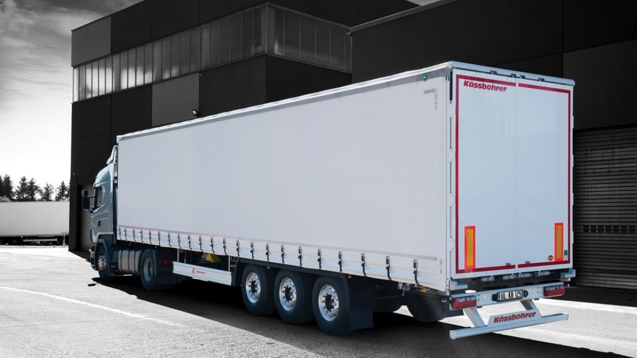 Curtain side trailers Kässbohrer K.SCS M / 90 - 12 / 27