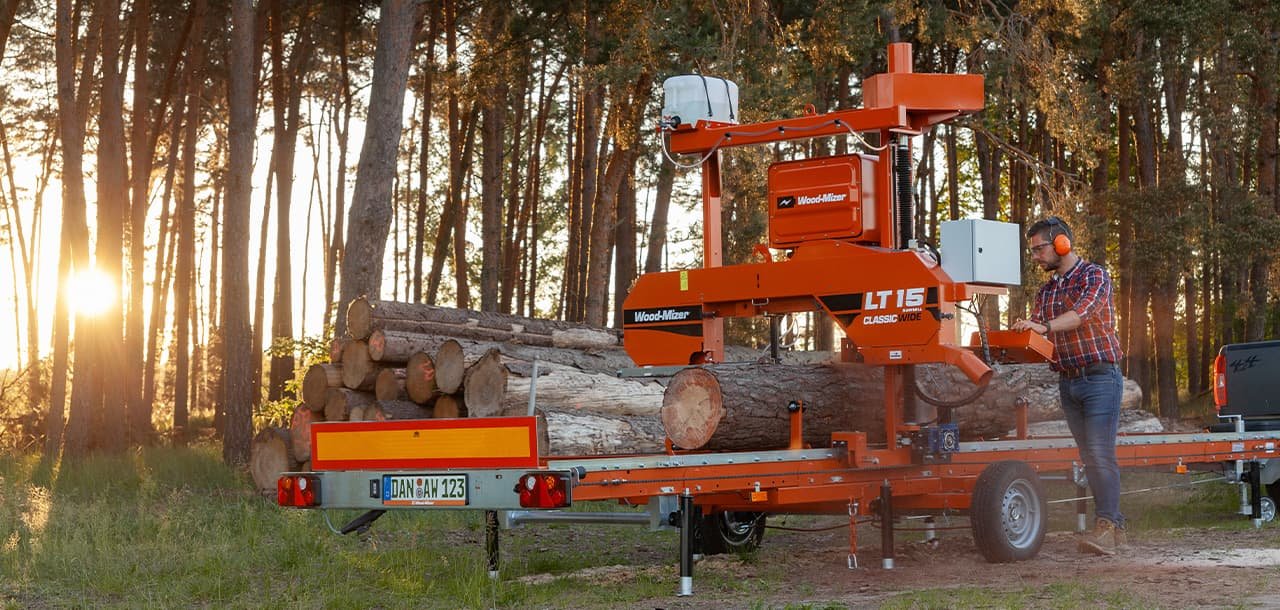 PKW-Anhänger bis 3,5 t Wood Mizer LT15