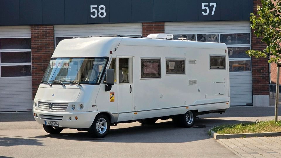 Truck Mercedes Benz 412 D HYMER