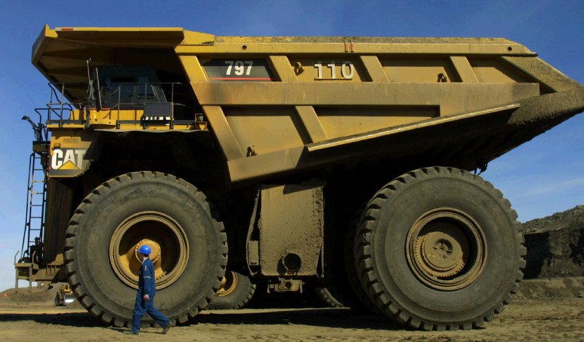 Mining machine Caterpillar 797 Series