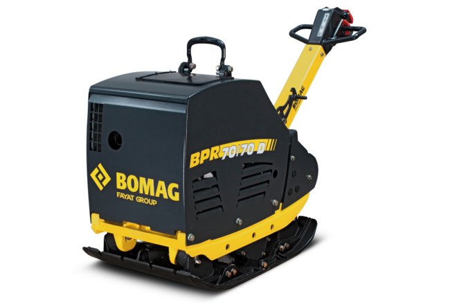 Road construction machine Bomag BPR 7070 D