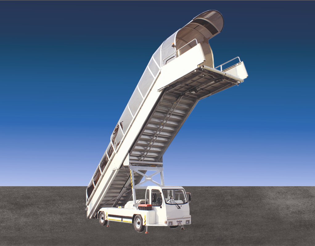 Technika lotniskowa Miles GSE Passenger Stairs