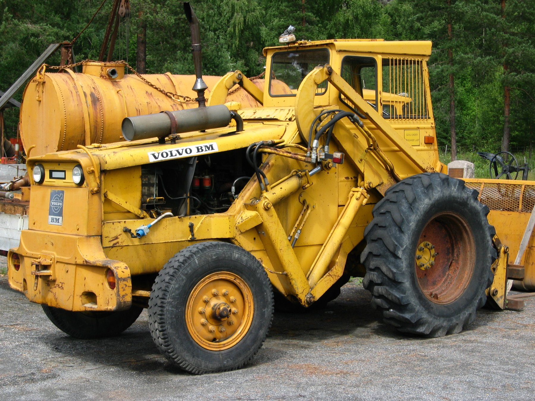 Mining machine Volvo Bm 860