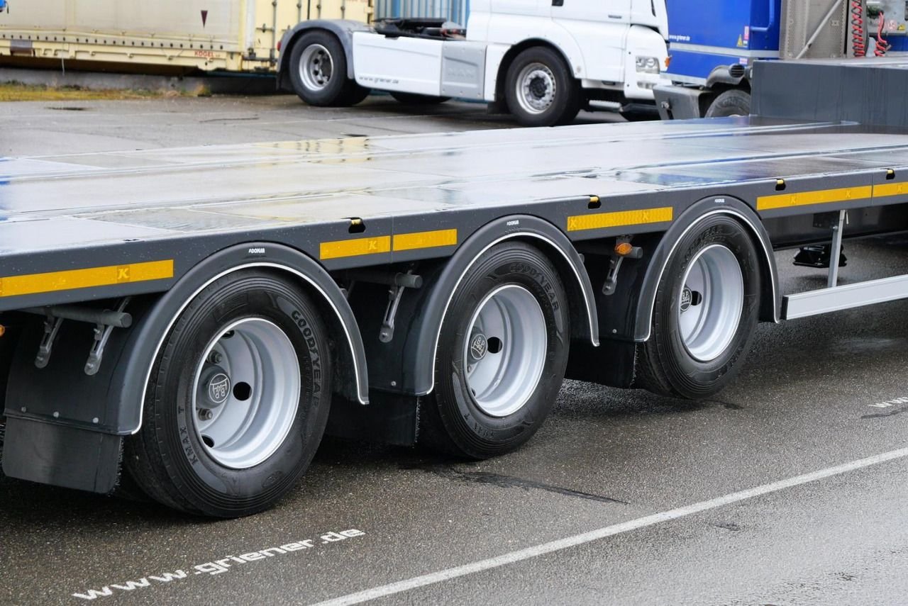 Flatbed trailers Kässbohrer K.SPJ 3 / 0N - 12 / 27