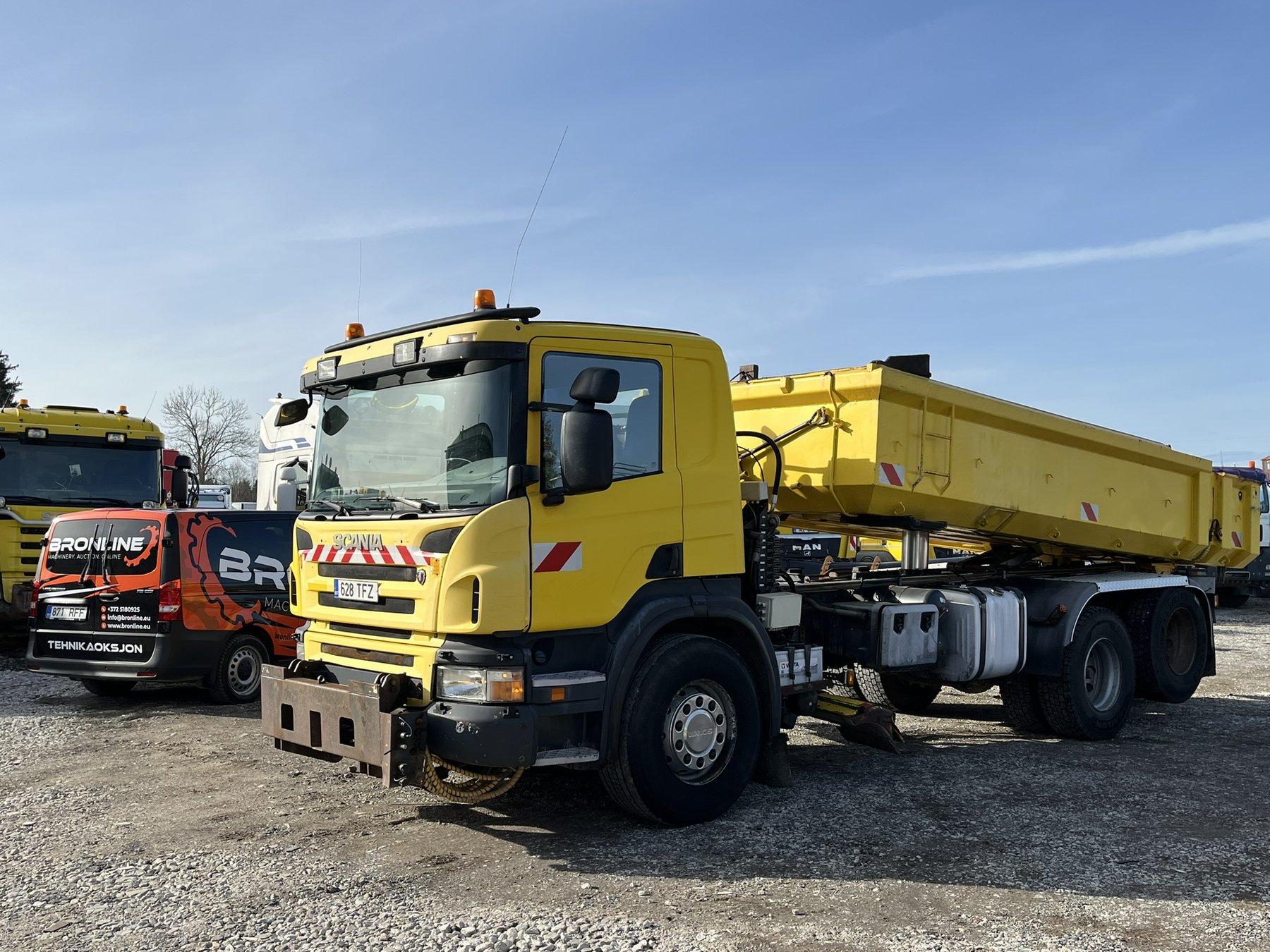 Lastwagen Scania P 380 CB6X2