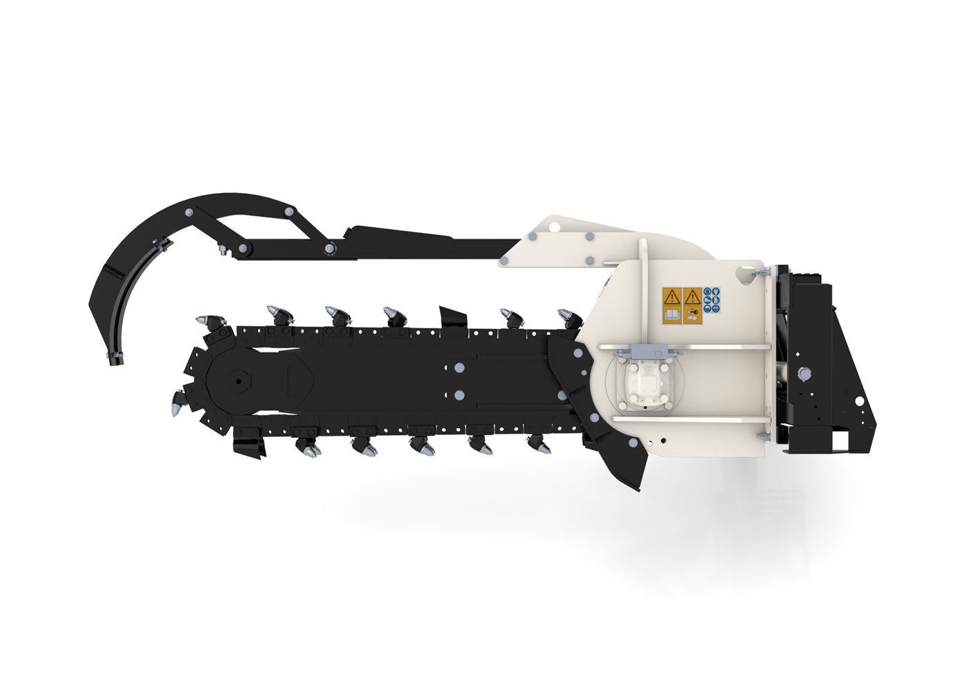 Trenchers Simex CHD chain trenchers for excavators