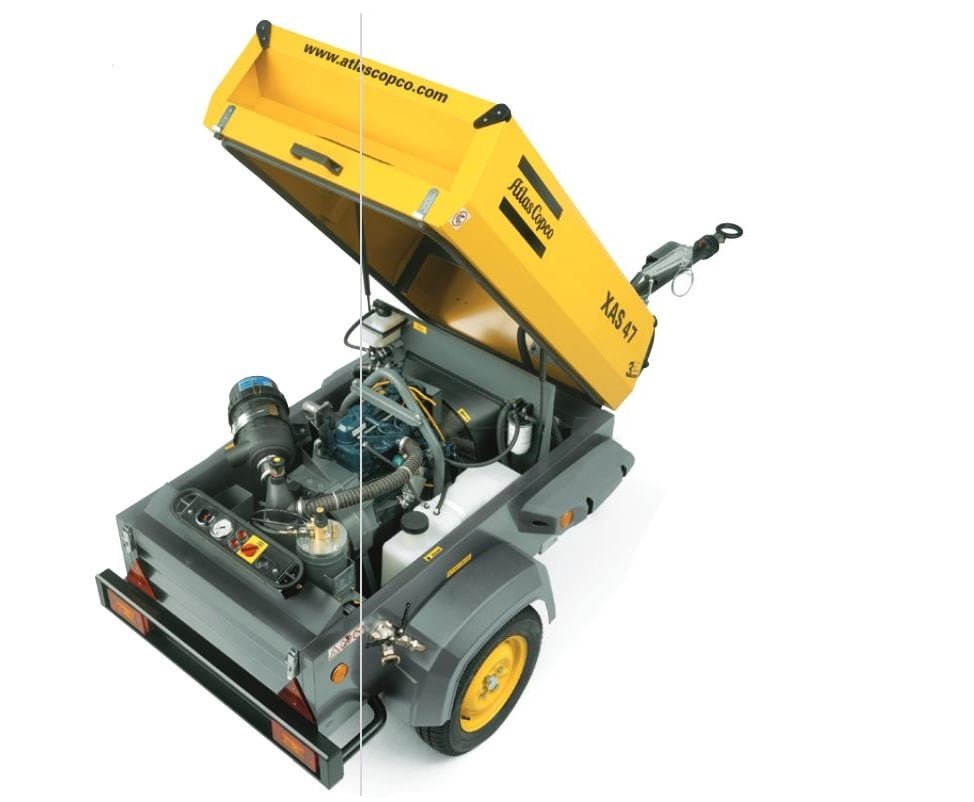Trailer Atlas Copco XAS47DD