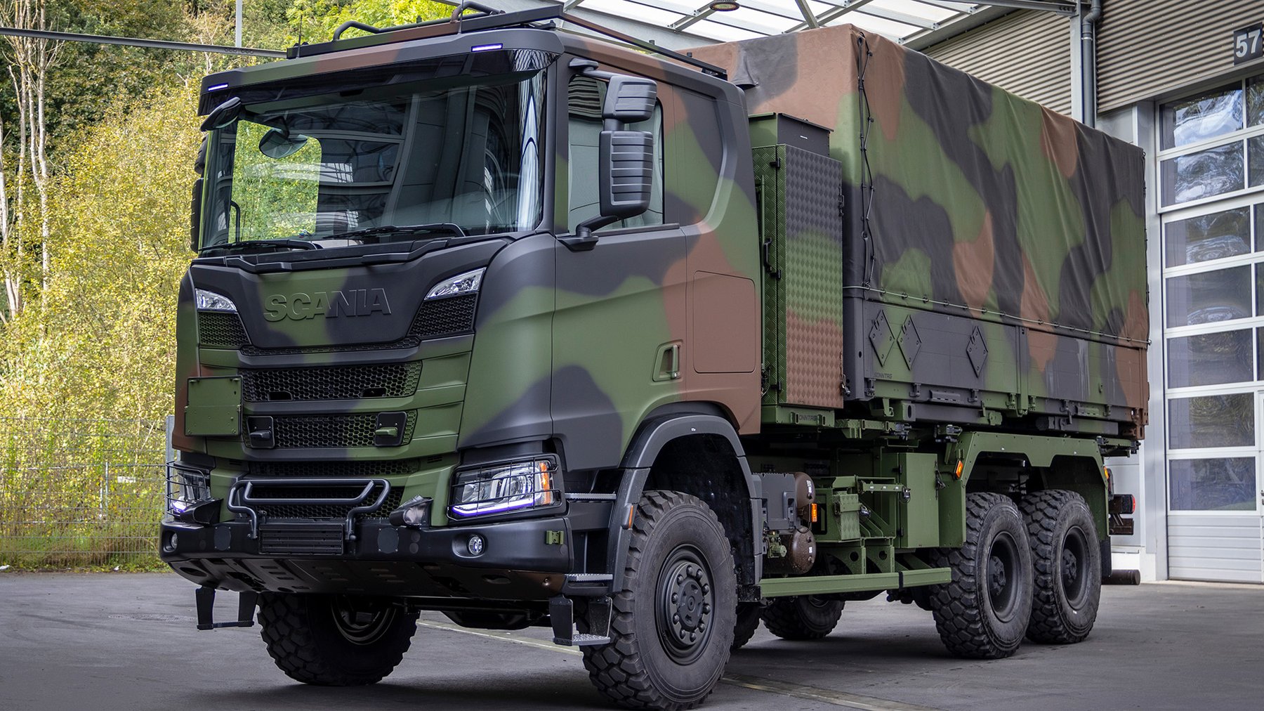 Truck Scania 360 B 6X6 HHZ