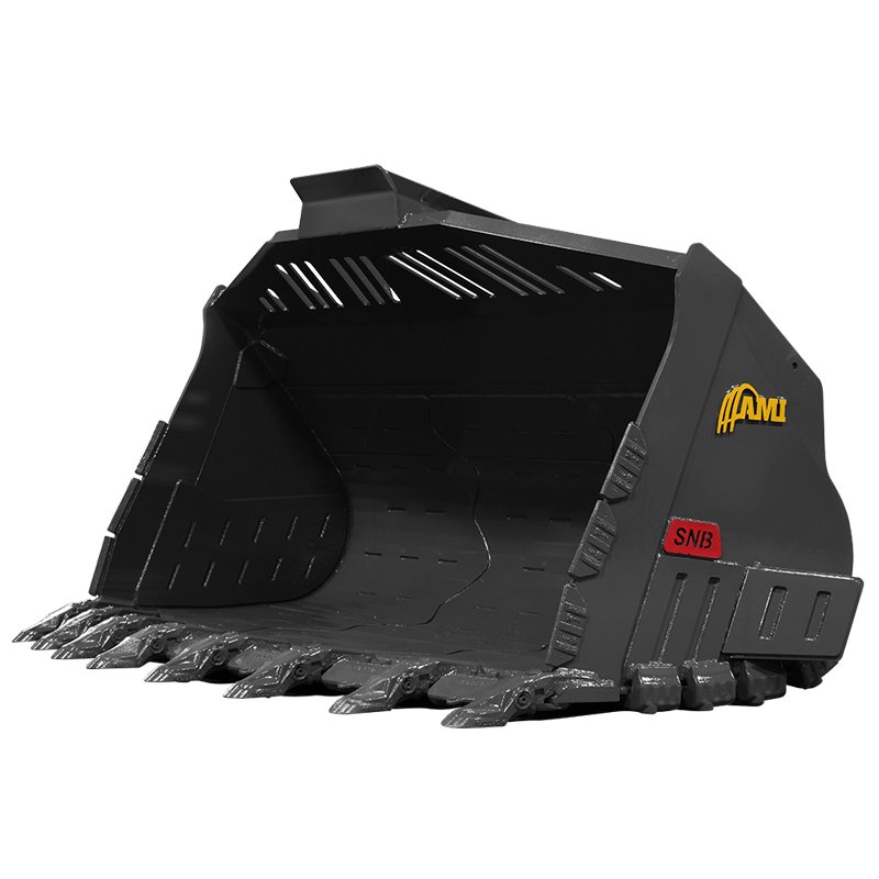 Buckets AMI Attachments Severe Duty Spade Nose Rock Bucket