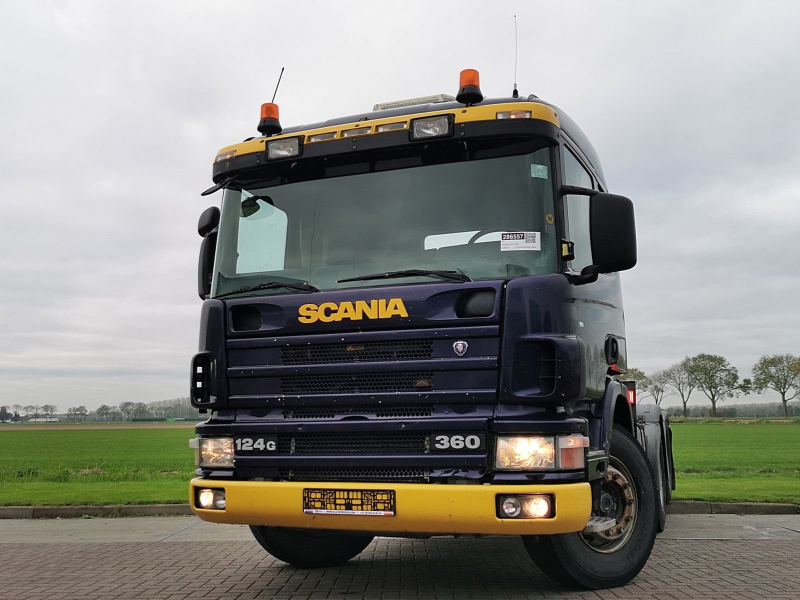 Truck Scania P 124 G(B)-(A,B)-6X2/470+136
