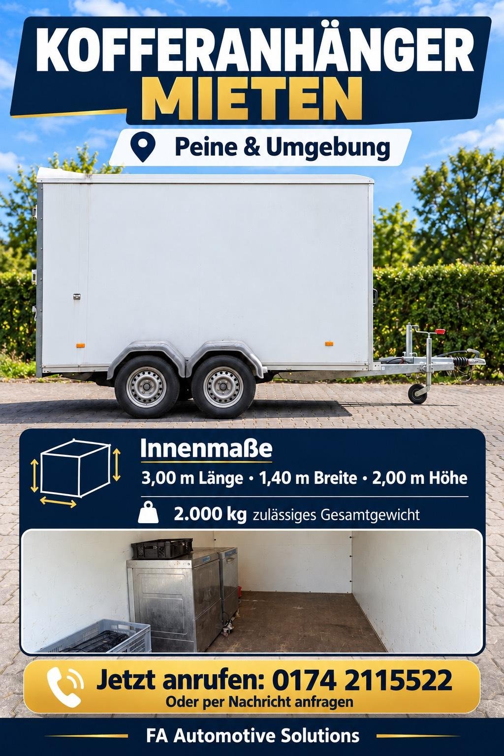 Light trailers up to 750 kg Jj Trailer Eagle 3300 Pro
