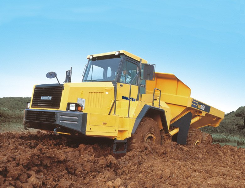 Mining machine Komatsu HM350-1