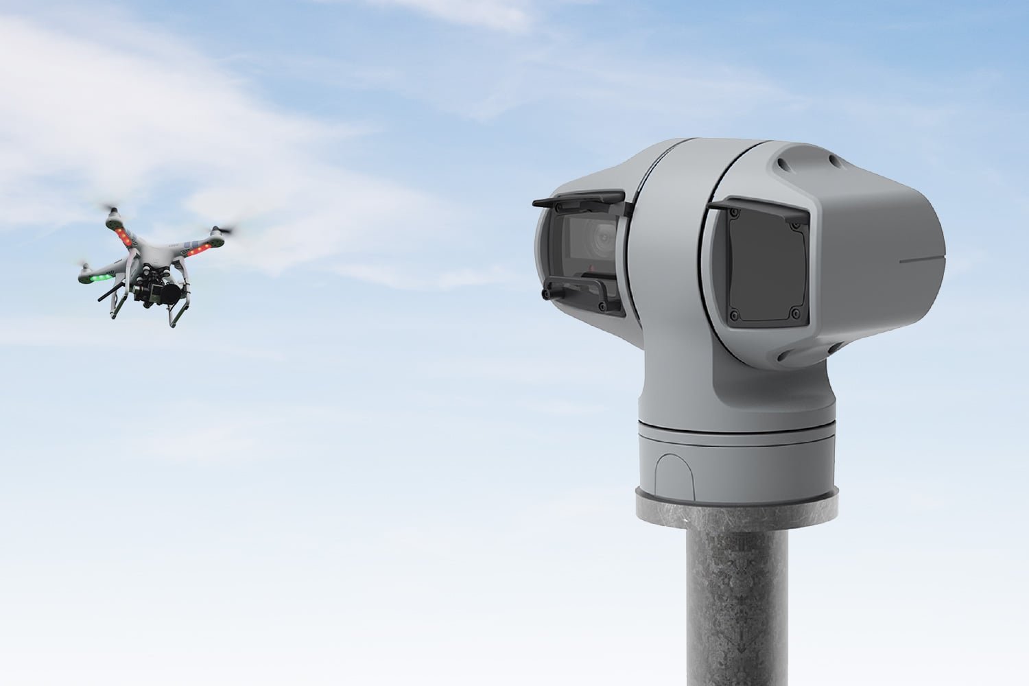 Optical sensors for drone detection