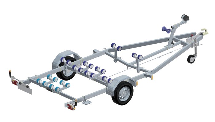 Trailer SUN WAY G1260M