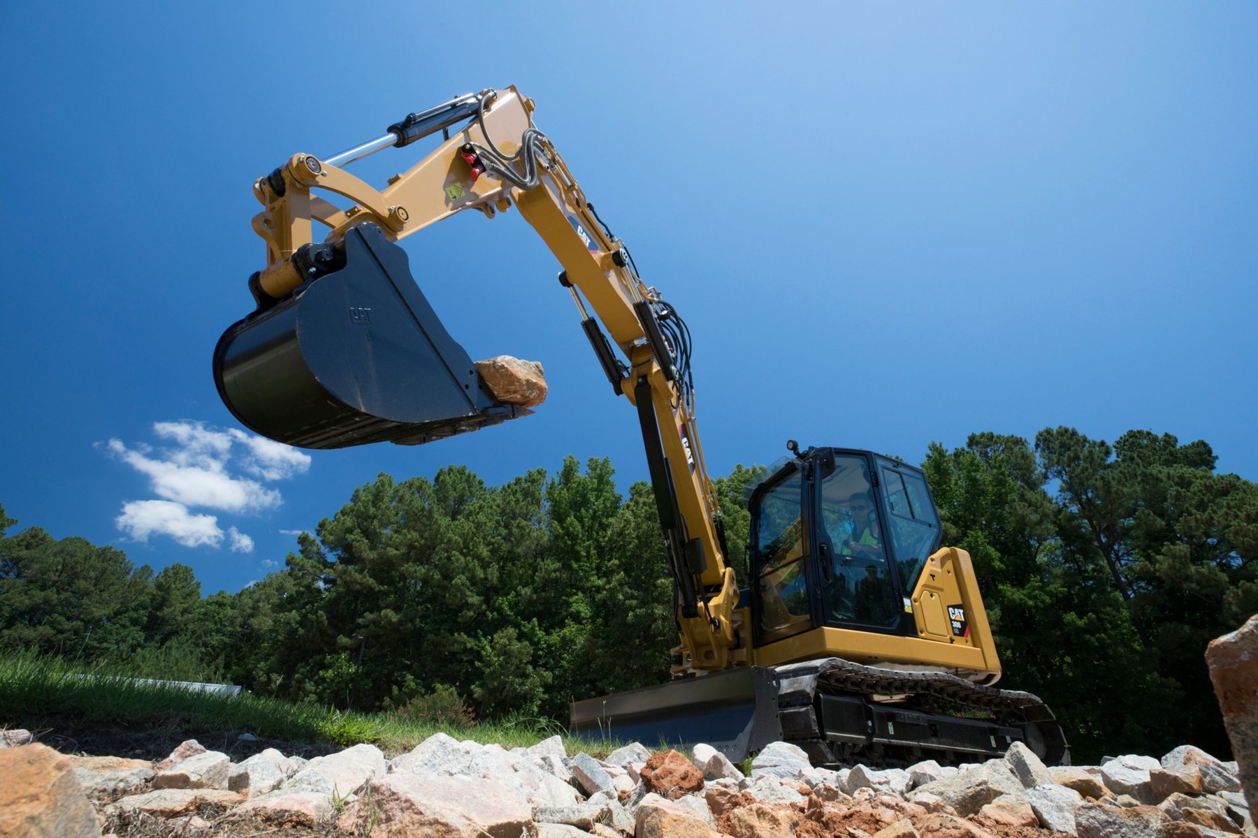 Minikoparki Caterpillar (Cat) 308 CR VAB