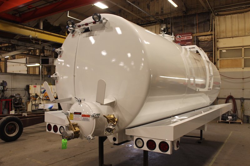 Trailer Mct DRUK VACUUM TANK OPLEGGER
