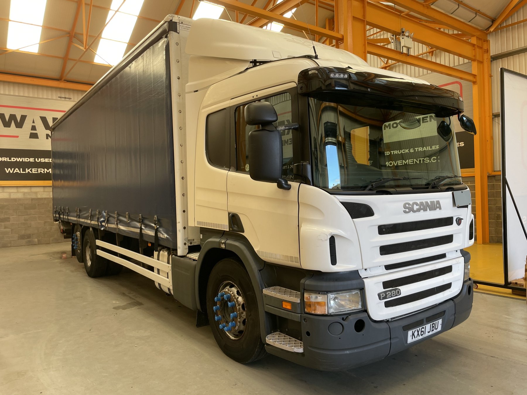Lastwagen Scania P 280 6X2