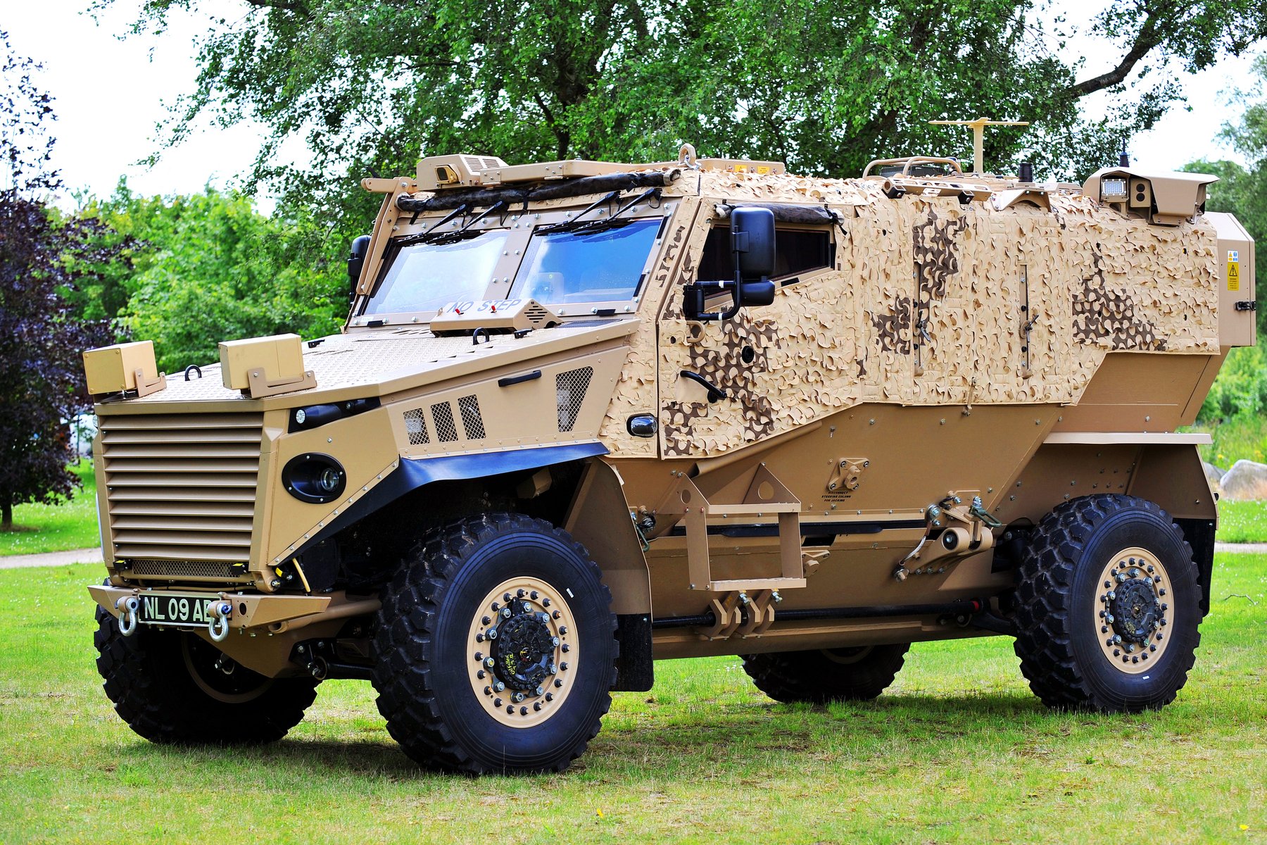 Tactical vehicles Enhanced Protection Systems UK Limited - EPS Terrier (patrol)