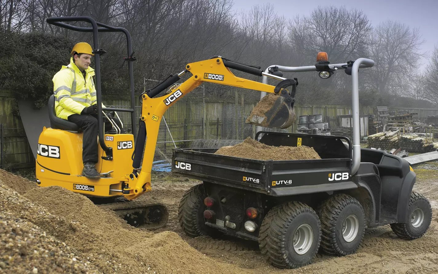 Bagger JCB 8008 CTS
