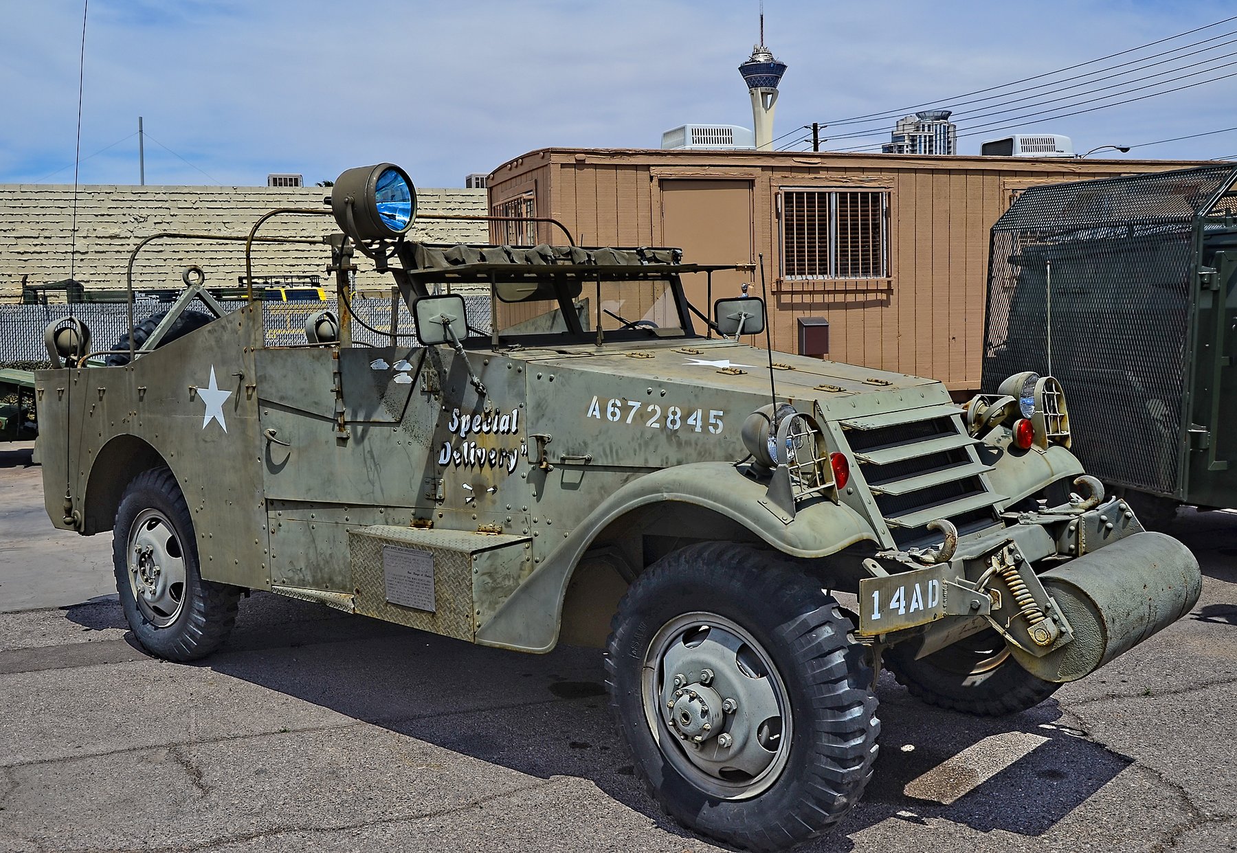 White SCOUT CAR