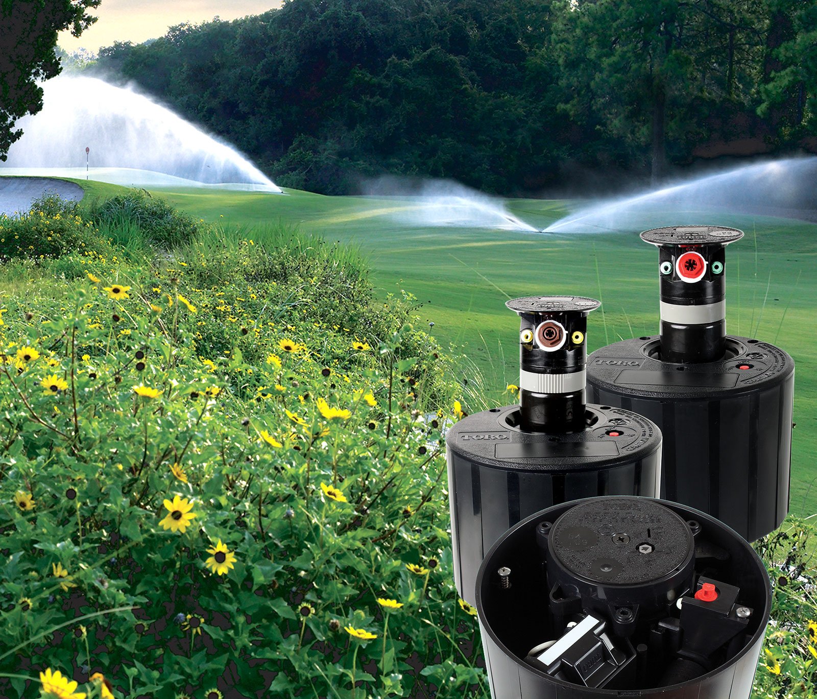 Turf irrigation TORO 670 Series Golf Sprinkler