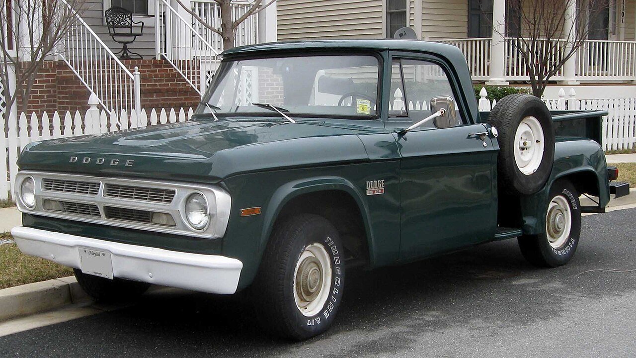 Van Dodge D100-D10-D14AE-STEPSIDE PICK UP