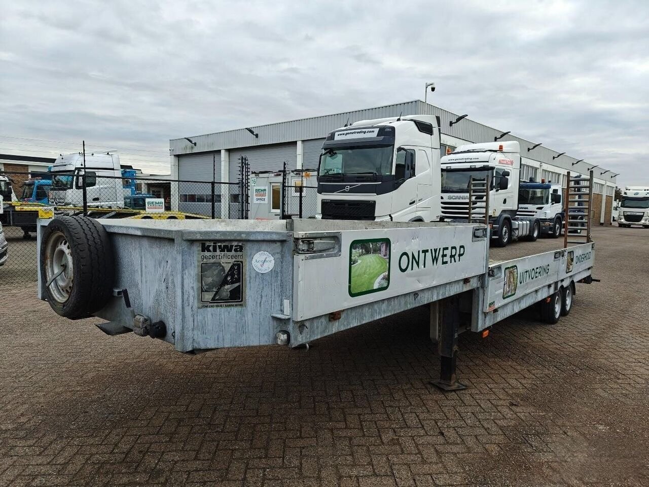 Trailer Den Oudsten Trailers ASD 10/18