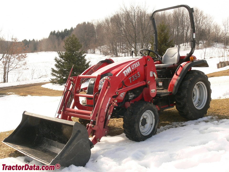Traktor Tong Yang Moolsan T353 4WD