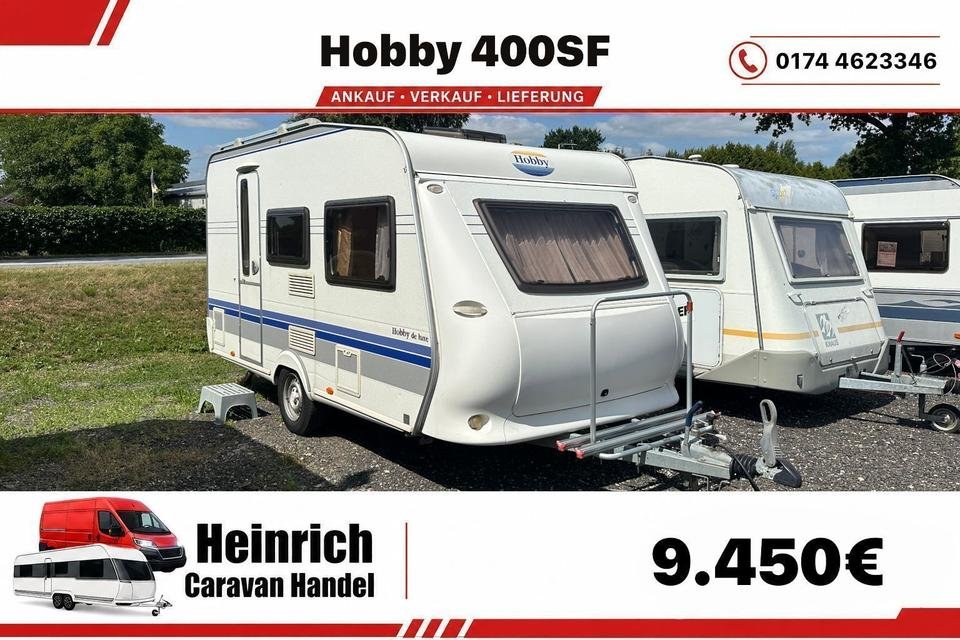 Trailer HOBBY 400 SB,400 SF, 400 KB