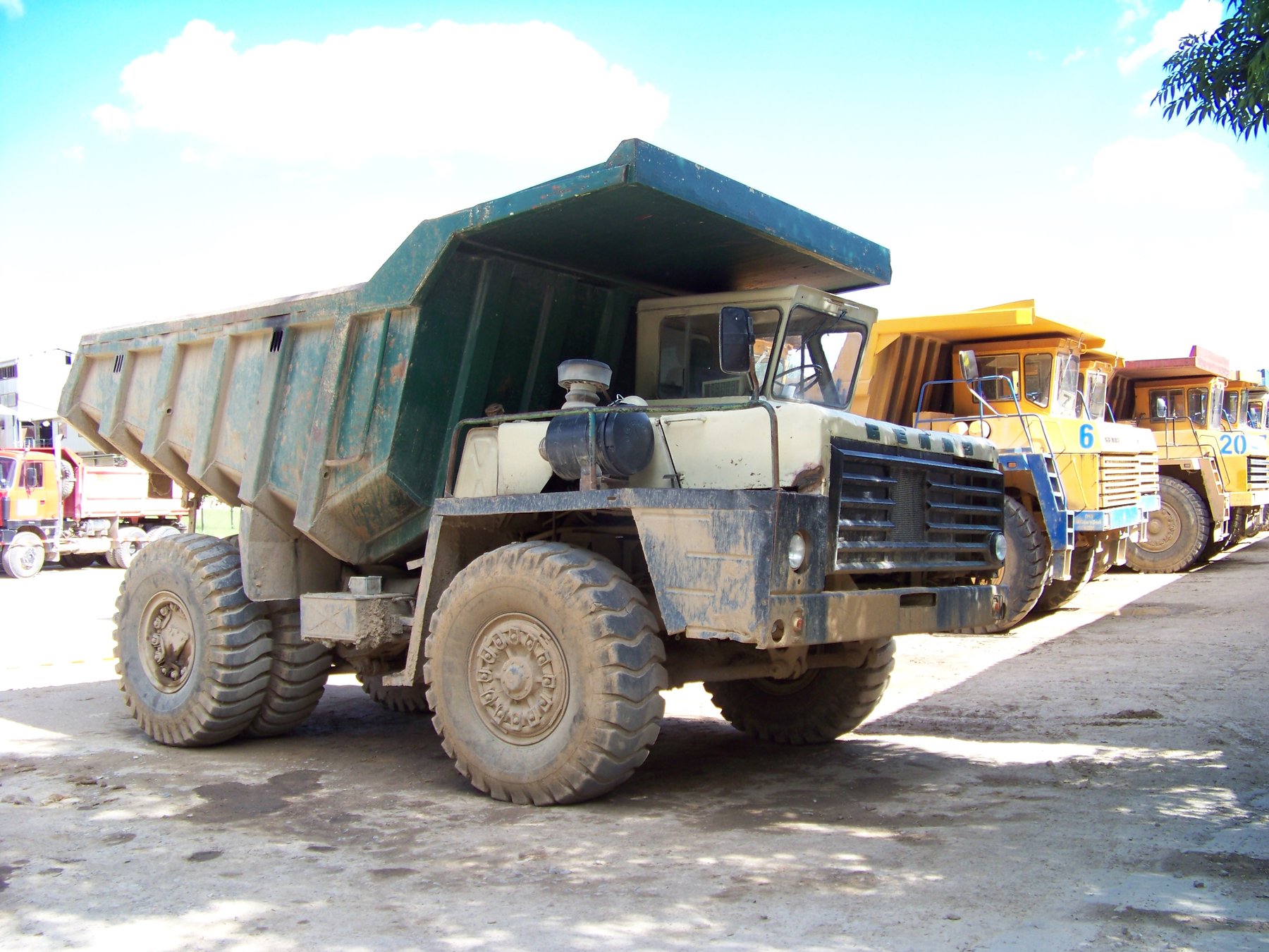 Samochód ciężarowy Belaz БелАЗ-540