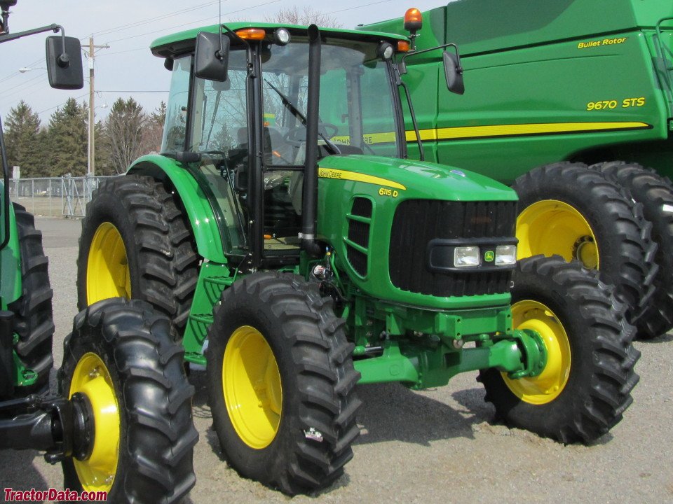 John Deere 6115D Cab