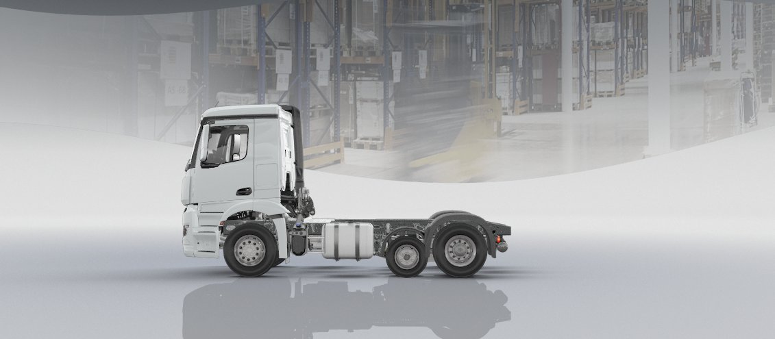 Truck Mercedes Benz 2540 LS /6X2/4