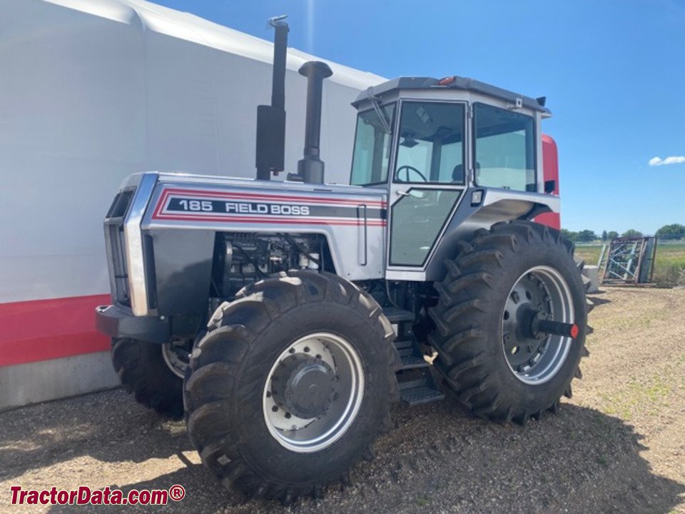 Tractor White Farm Equipment 185