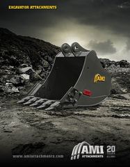 AMI Attachments Heavy Duty Slab Bucket