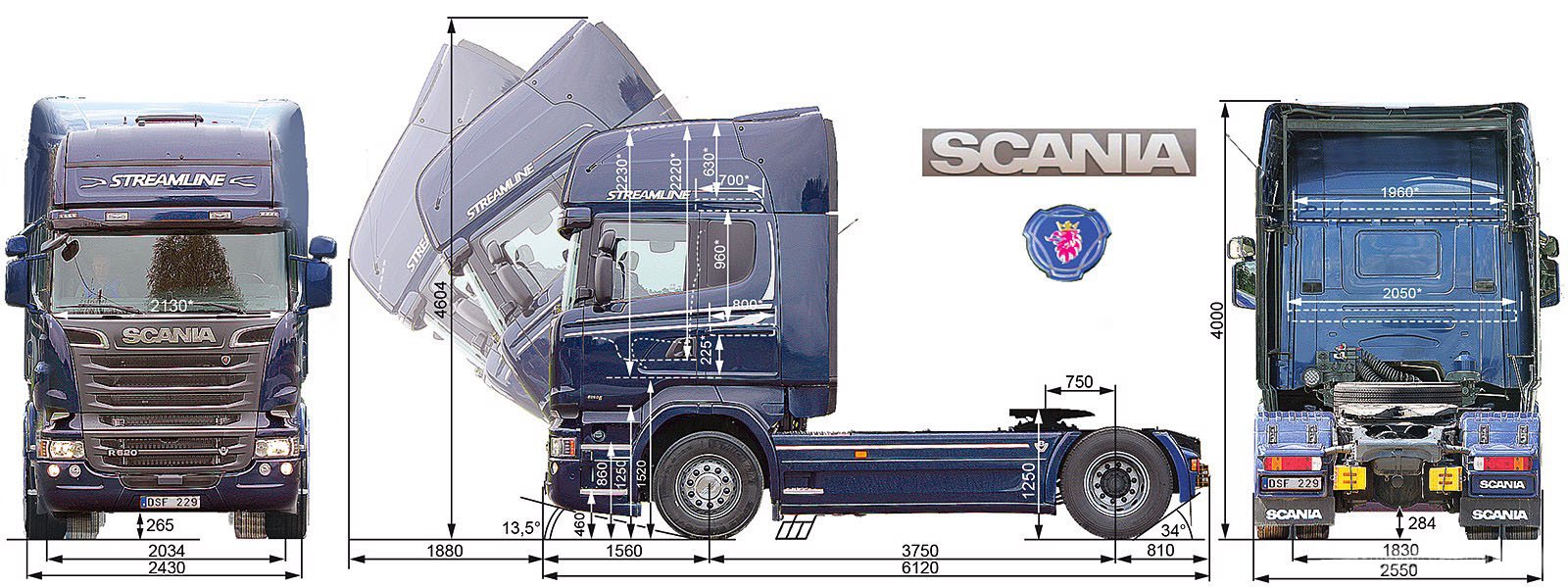 Truck Scania R144 LA4X2 NA71115
