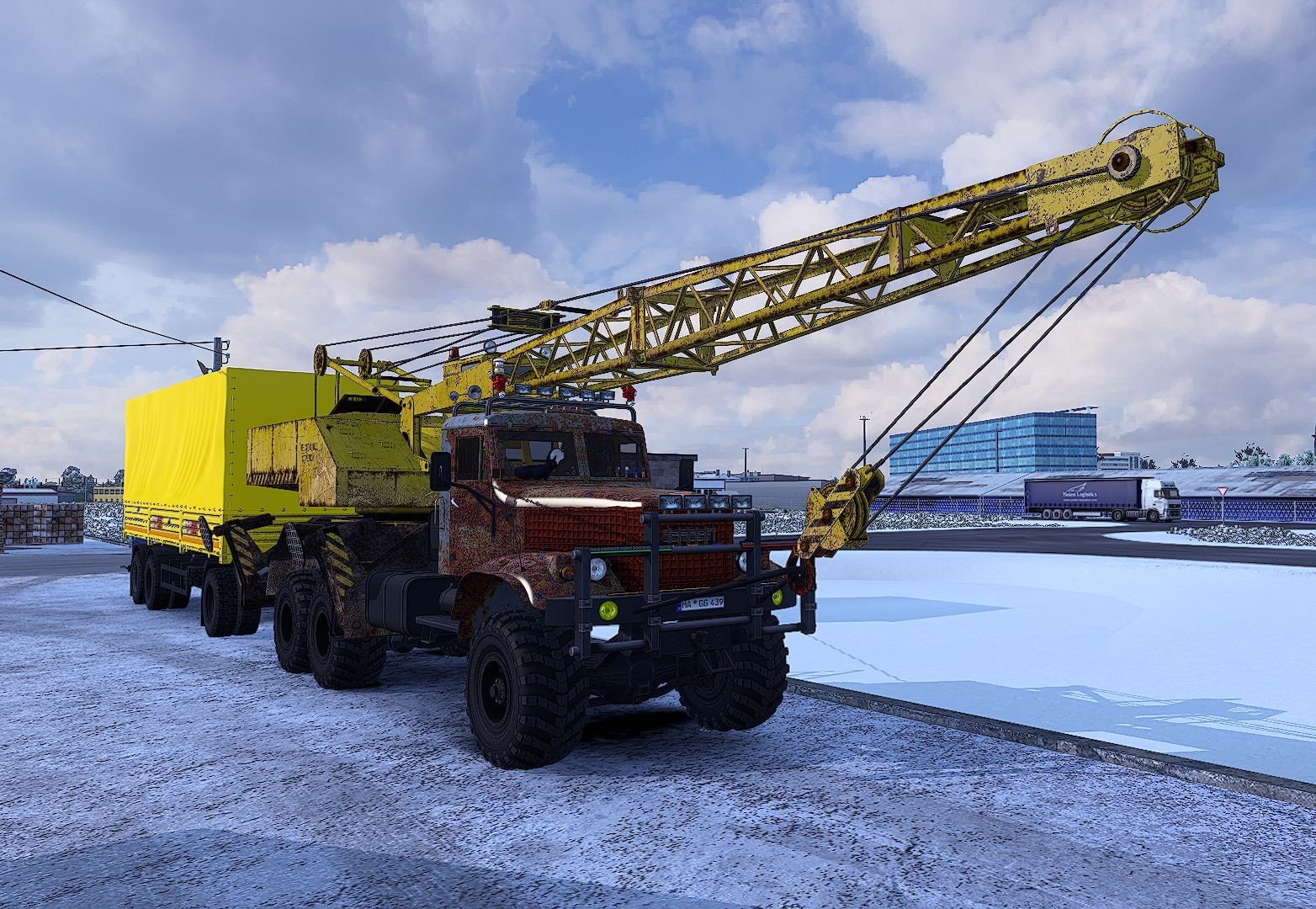 Lastwagen Kraz H12.2