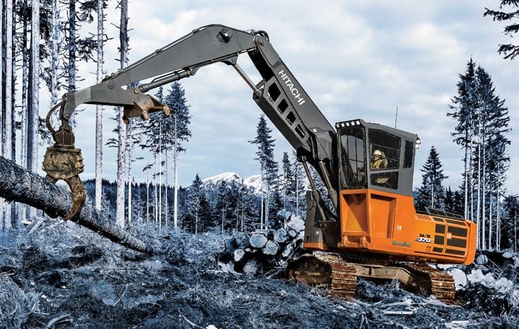 Excavator Hitachi ZX370