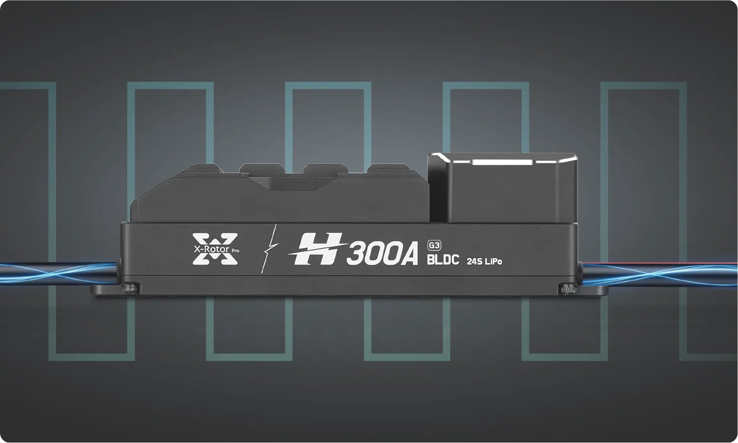 Regulatory ESC do silników dronów HOBBYWING XRotor Pro H300A 24S FOC G2