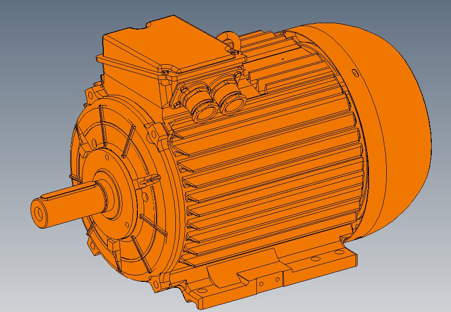 Electric motor Invertek IM-160M-4